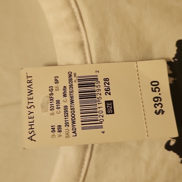NWT Ashley Stewart T shirt - Picture 3 of 3